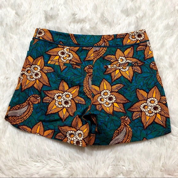 Anthropologie Bird of Paradise Shorts size 2 - Picture 6 of 7